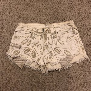 Free People Denim Shorts
